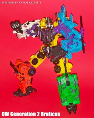 Transformers News: Designer Desk - Transformers Generations Combiner Wars G2 Bruticus Set
