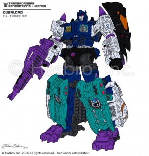Transformers News: Early Concepts for Transformers Titans Return Overlord by Emiliano Santalucia