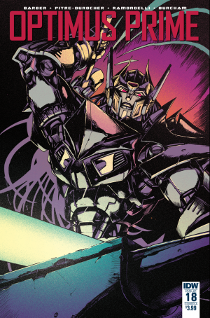 Transformers News: Variant Covers for IDW Transformers Optimus Prime #17 and #18 by Zama / Burcham