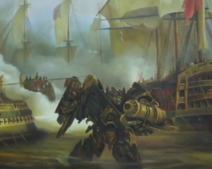 Transformers News: Transformers: The Last Knight Secret History 'Prank' at Dulwich Picture Gallery