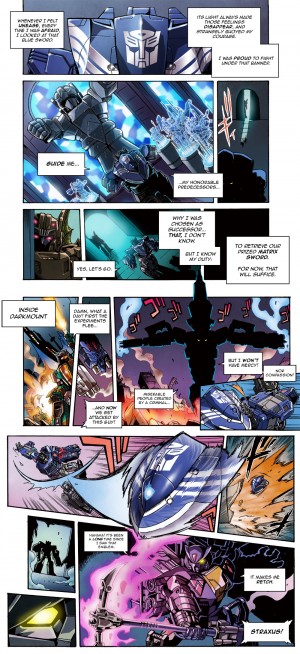 Transformers News: e-HOBBY Magna Convoy Comic Translation