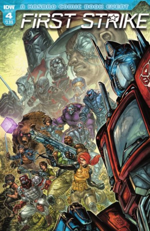 Transformers News: Full Preview of IDW Hasbro First Strike #4 #HasbroFirstStrike