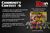 Transformers News: Win One of 2 Bruticus Figures This Week with DASH