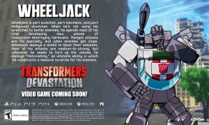 Transformers News: New Transformers: Devastation Bio - Wheeljack