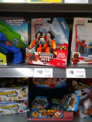 Transformers News: Transformers: Rescue Bots Brushfire Found at UK Retail