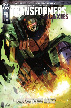 Transformers News: IDW Transformers: Galaxies #4 Review