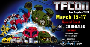 Transformers News: Transformers Designer Eric Siebenaler to attend TFcon Los Angeles 2019