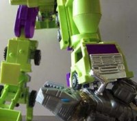 Transformers News: CDMW-02 G1 Devastator Thigh Replacement Update