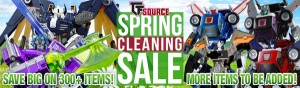 Transformers News: TFsource Weekend Update! TW SpaceRacer, TFM Powertrain, PE Beast Gorira, Aegis and Paean & More!