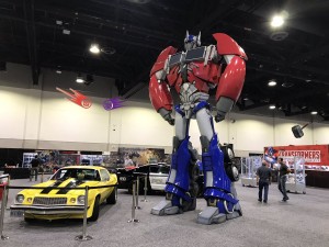 Transformers News: #HASCON Early Look at Hasbro Transformers Area, plus All Exclusives Display