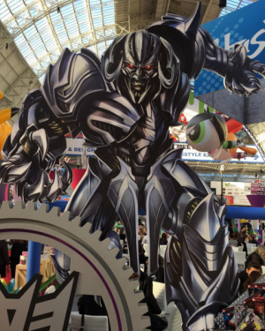 Transformers News: Giant Cut Outs of Megatron, Optimus Prime and Bumblebee from Transformers: The Last Knight