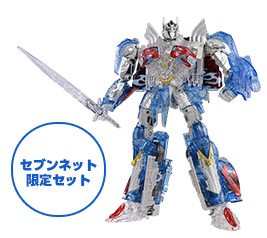 Transformers News: Clear Voyager The Last Knight Optimus Prime Available With Japanese The Last Knight Blu-Ray