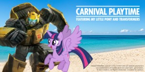 Transformers News: First-Ever 'Carnival Playtime' Event Featuring My Little Pony and Transformers-Inspired Activities