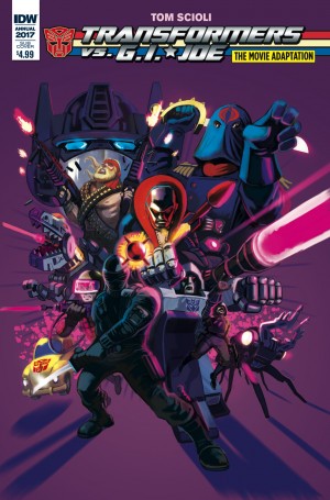 Transformers News: Variant Cover for IDW Transformers vs. G.I. Joe The Movie Adaptation One Shot