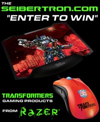 Transformers News: Winners announced from Seibertron.com's contests for Razer's Transformers Gaming Products