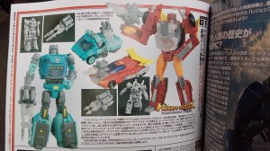 Transformers News: New Magazine Scan Shows Takara Tomy Legends Kup and Hot Rod's New Retooled Parts