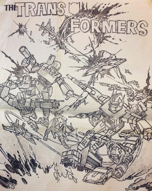 Transformers News: More Previously Unseen Art from Generation 1 Transformers Cartoon