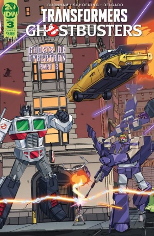 Transformers News: IDW Transformers Ghostbusters Ghosts of Cybertron Issue 3 Full Preview and Issue 4 Incentive Cover