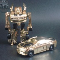 Transformers News: Takara Exclusive - Gold EZ Collection Bumblebee