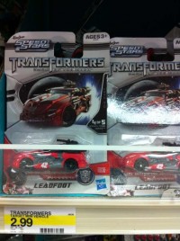 Transformers News: Transformers DOTM Speed Stars Leadfoot Sighted at Retail