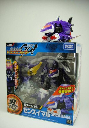 Transformers News: In-Hand Images Takara Tomy Transformers Go! G20 Sensuimaru