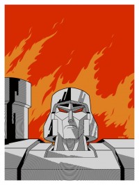 Transformers News: New Megatron Print by Matt Ferguson