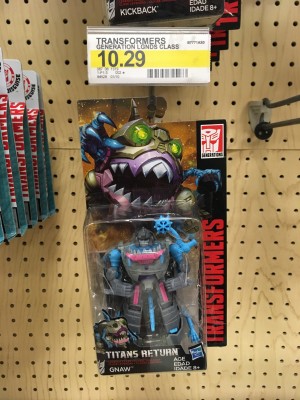 Transformers News: New Sightings of Titans Return Wave 3 Legends Class Gnaw, Bumblebee and Kickback