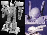 Transformers News: Unused Transformers Energon Prowl Prototype Head