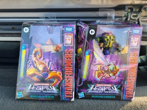 Transformers News: Transformers Legacy Sandstorm, Buzzaw and Nightprowler Found in UK