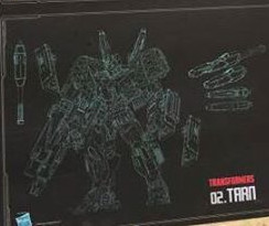 Transformers News: Flame Toys 2D Teaser for IDW Tarn