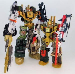 Transformers News: Comparison Images of Takara Transformers Unite Warriors UW-EX Baldigus / Ruination