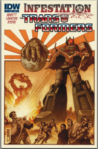 Transformers News: Review of IDW's Transformers: Infestation #1