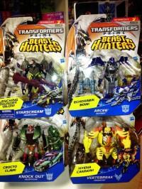 Transformers News: In-Package Images: Transformers Prime Beast Hunters Deluxe Wave 4