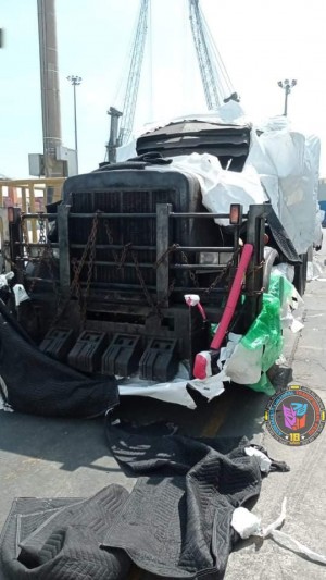 Transformers News: Terrorcon Vehicles with Scourge have arrived in Peru for Transformers 7 Shooting