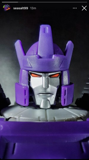Transformers News: More Images of Kingdom Leader Galvatron Including Alt Mode and Matrix Chain
