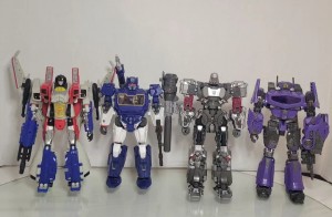 Transformers News: Video Review and Comparison Images for Transformers Studio Series Voyager BB Shockwave