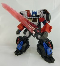 Transformers News: New Color Images of MakeToy 'Tank' - RTS Optimus Prime Upgrade Set