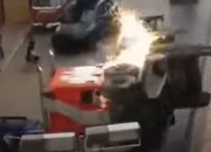 Transformers News: Transformers 7 ROTB On Set Footage Shows Optimus Prime Ramming into Scourge