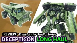 Transformers News: New Video Review of Transformers Studio Series #42 Revenge of the Fallen Long Haul