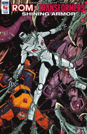 Transformers News: Full Preview of IDW Rom Vs. Transformers: Shining Armor #4