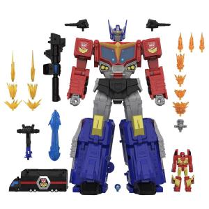 Star Convoy (Star Optimus Prime) with Hot Rod (Age of the Primes)