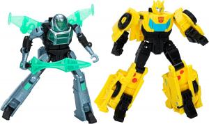 Cyber-Combiner Bumblebee and Mo Malto (Transformers Earthspark)