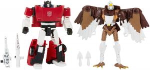 Sideswipe and Maximal Skywarp (War for Cybertron: Kingdom)