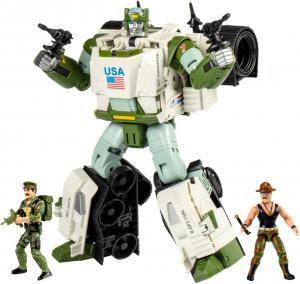 Kup "Triple-T" with Sgt. Slaughter and Leatherneck (Transformers Collaborative)