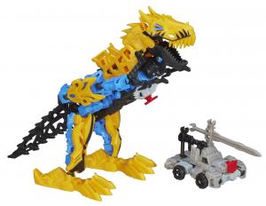 Grimlock and Silver Knight Optimus Prime