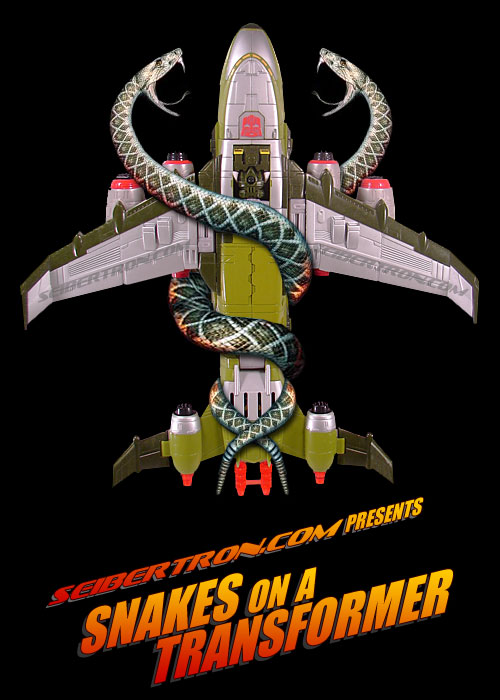 Transformers News: Snakes on a Transformer - Part 1: Featuring Quickstrike Snakes on a Transformer