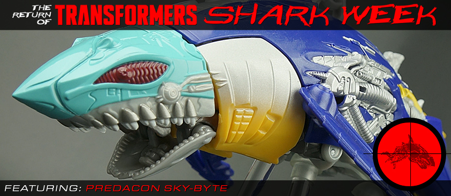 Transformers News: The Return of Transformers Shark Week continues with Predacon Sky-Byte Transformers News: The Return of Transformers Shark Week continues with Predacon Sky-Byte