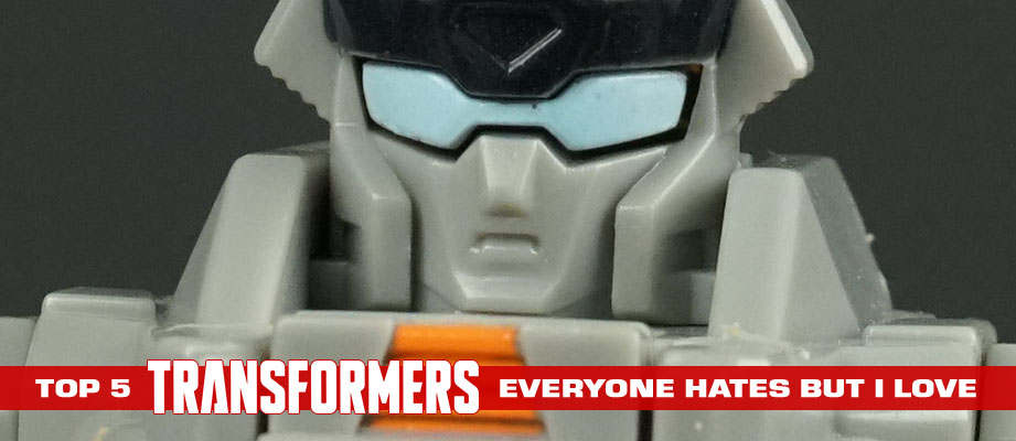 Top 5 Transformers toys that "everyone hate" but I truly and genuinely love