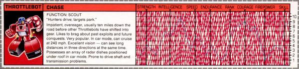 Transformers Tech Spec: Chase