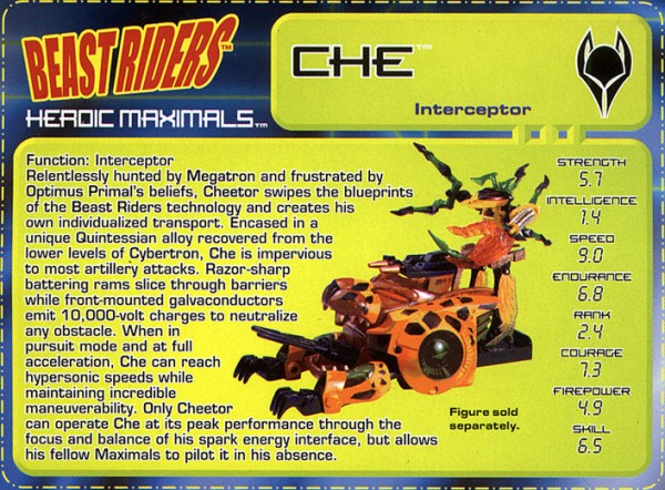 Transformers Tech Spec: Che